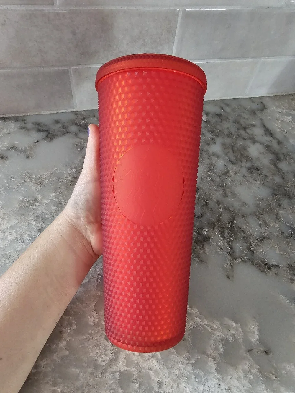 Starbucks red matte